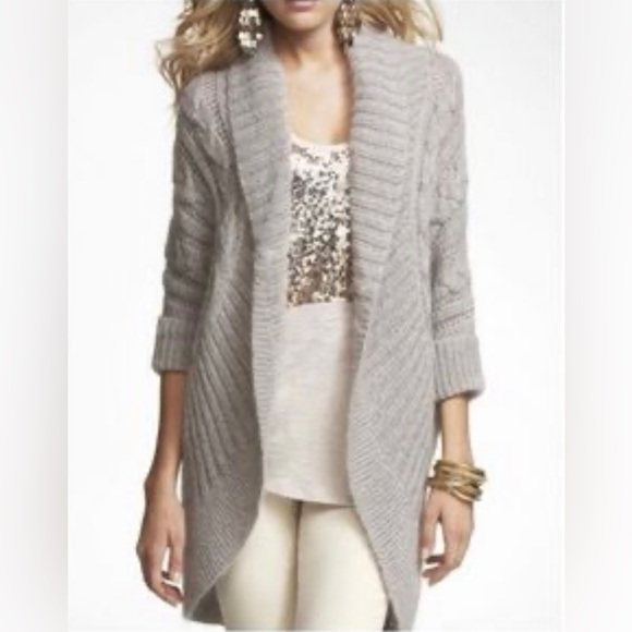 Express Sweaters - Express Dolman Cardigan S